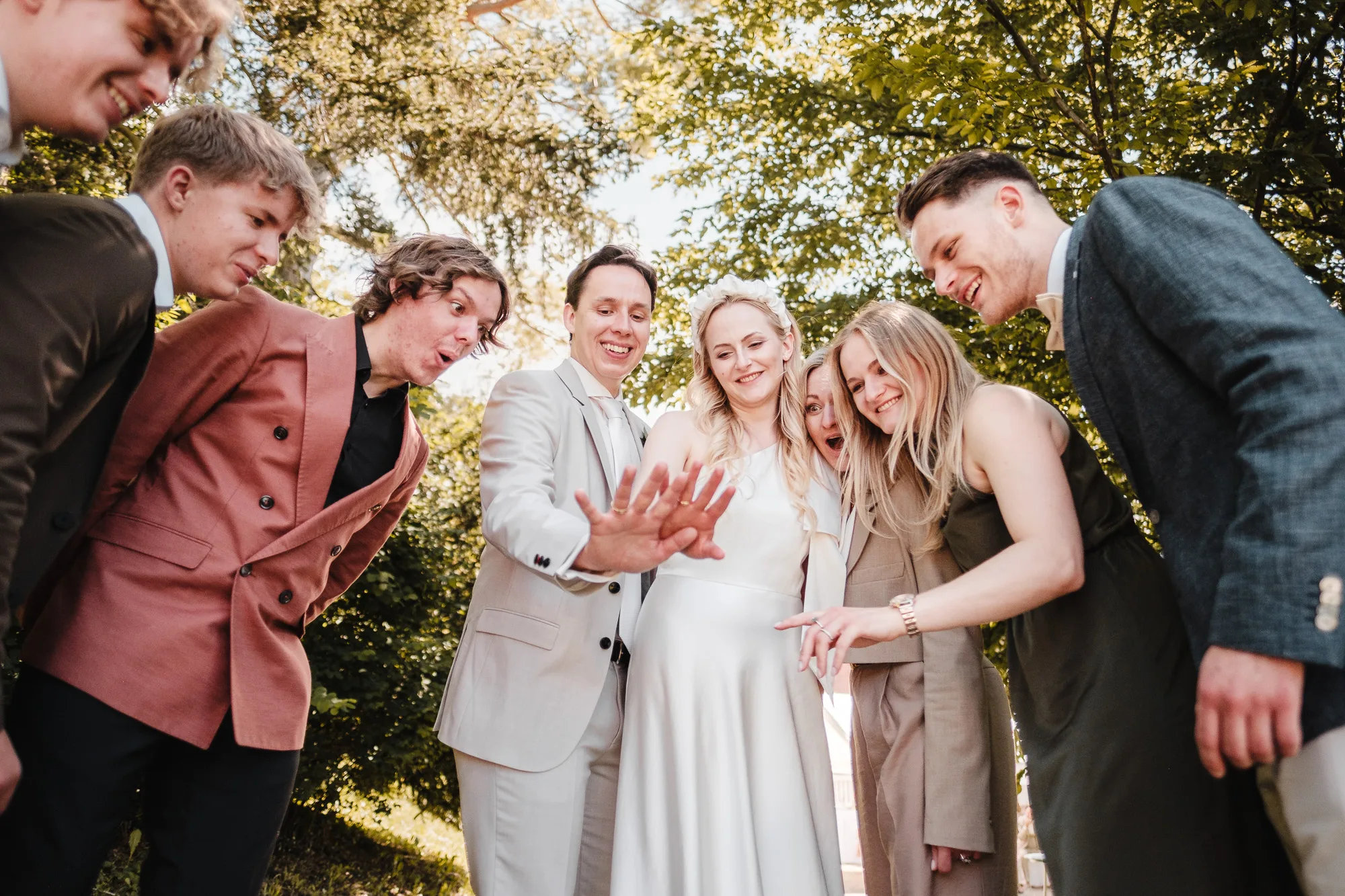 Detailaufnahme bei einer Hochzeit in Aachen